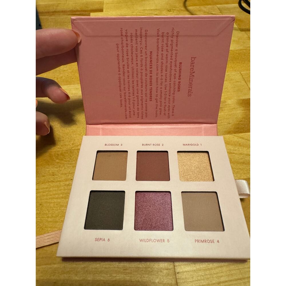 Bare Minerals Rosewood Eyeshadow Palette New without box